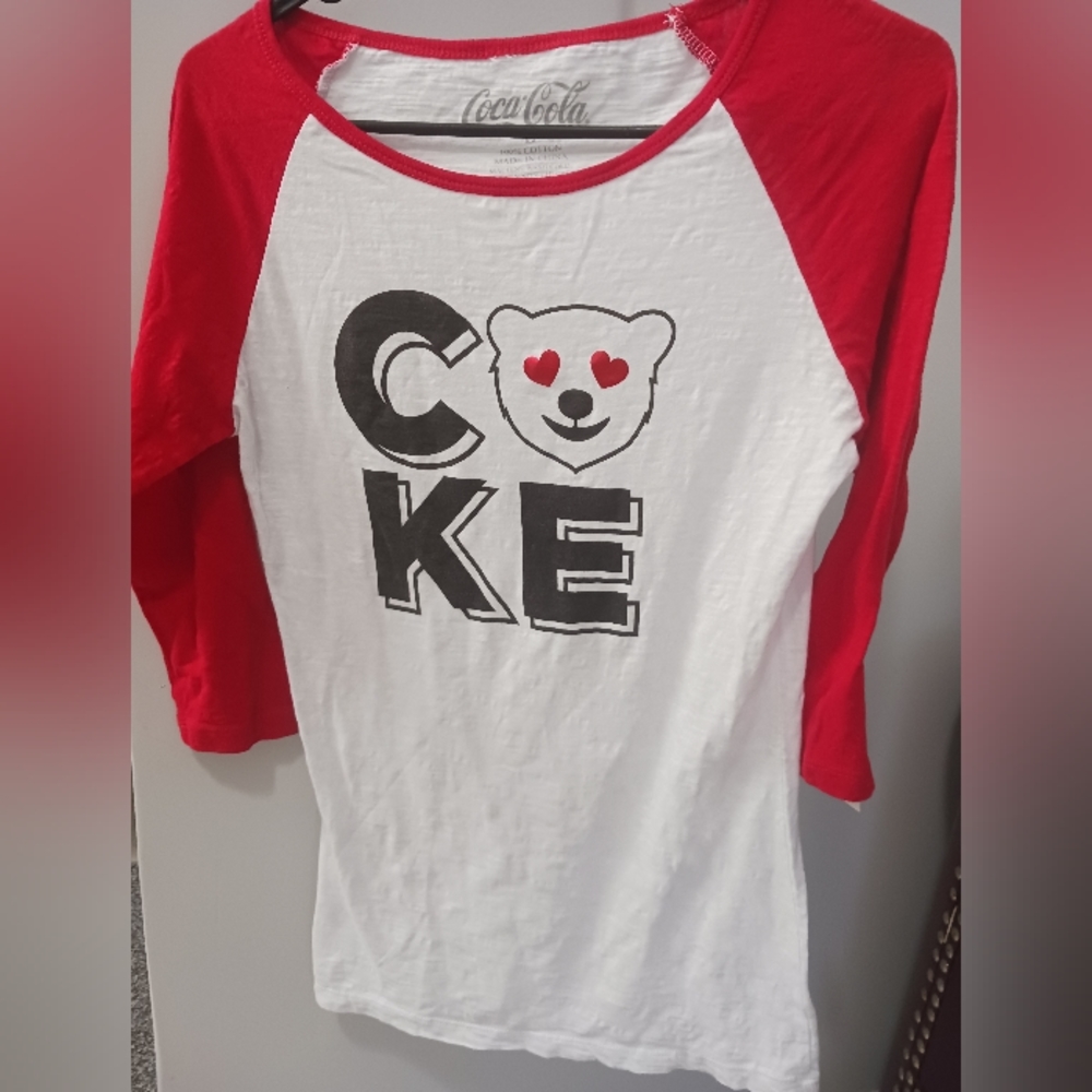 Coca - Cola half sleeve shirt
